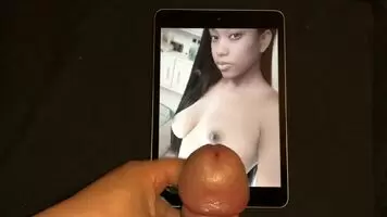Tribute on her tit