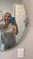 Busty in her PJs and casual wear