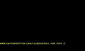 lilrosie's lIVE anal gape :]
