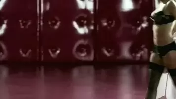 Kylie Minogue humping a mechanical bull in her infamous banned Agent Provocateur advert