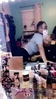 Hot Latina Popping Her Ass