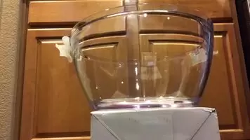 cum with cock and balls submerged in ice water