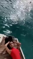 Soaking up the sun