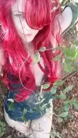 Cum into my garden🌿🪲 Keri Berry as Poison Ivy... Just trying this outfit on, no makeup done yet 😁