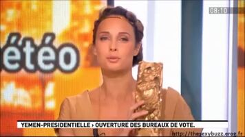 Julia Vignali plot on French morning show