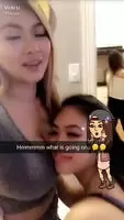 Vicki Li and her friend