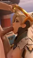 Mercy facefuck