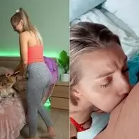 Eye Contact While She Deep Throats