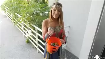 Trick or treat Wonder Woman