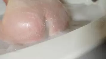Long day at work? Time for a bath 🧼😌 The water might be a little hot though...