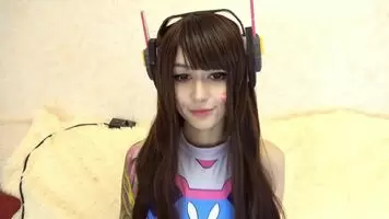 DVa with a fuck machine