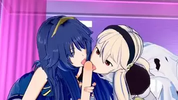 Lucina and Corrin giving you face