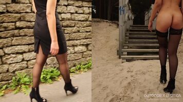 Elegant Victoria - Dressed vs Undressed