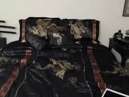Jumping, landing and sexy wiggling