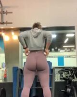 Cute ass in training