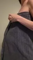 Slow motion belly reveal 💋