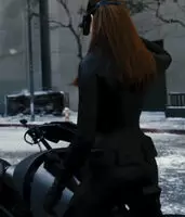 Imagine Anne Hathaway doing this while in her suit, atop your torso, pushing her ass into your face while taking hold of your cock and starts stroking it