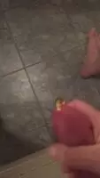lil bit of cum