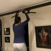 I think someone is gonna have to spot Steph during her workout