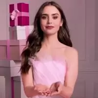 Lily Collins would probably have a similar reaction if you were to place your rock hard cock in her cute little hands.