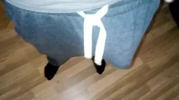 Unpacking a present