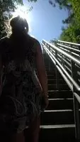 Nothing's more freeing than wearing no panties under my sundress :)
