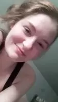 Huge loads on her face make her happy