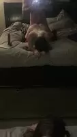 Grinding on his dick