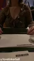 I'm a little distracting when you take me to dinner