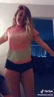 Tik tok thot with a huge booty