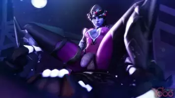 Reaper makes Widow's cock flop