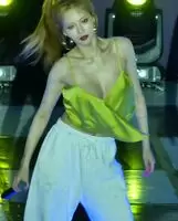 Hyuna teasing her tits