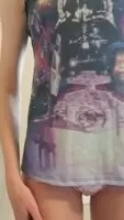 Would you Star Wars and chill with a petite teen?