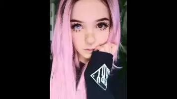 Rubbed my wet cock all over cute goth teen's face while watching Alex Mae get fucked.