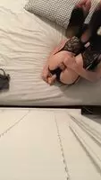 A dildo in my ass and hypno flashing in front of me. Look what you guys have done to me