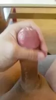 Jerking my Asian cock, thinking of a tight pussy