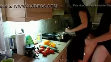 hungry husband comes home starving and has his wife for dinner
