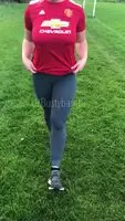 Out lashing my girls in the park again