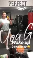 In the gym