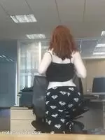 Red Head Strip Dance