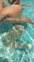 When you finally meet that couple you are so relaxed with and call your friends. It feels just like a relaxing summer day by the pool. Except there's a lot more oral and somebody's about to get fucked on a floaty. 😊🌅
