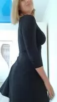 what does the black dress hide? =)