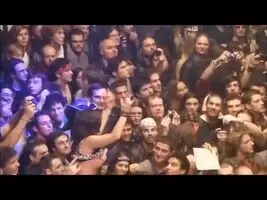 Tits groped in public