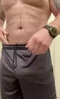 Dad just just hanging around