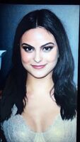Camila Mendes gets her gorgeous face SMOTHERED IN A HUGE LOAD!!!!