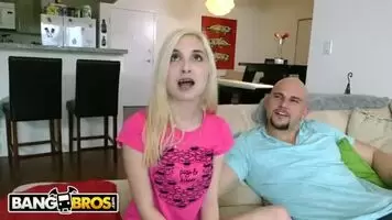 Huge Guy Folds Tiny Piper Perry Like a Pretzel