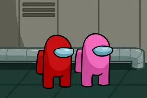 Among us, We Fuck, Red and Pink