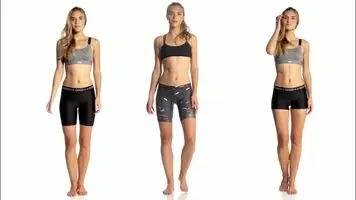 Highlight reel, spandex shorts