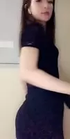 Ellie Leen being naughty in public