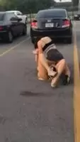 On the street